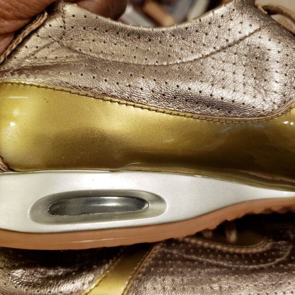 Cole Haan x Nike Mixed Metallic Sneakers Size 10M EUC - Picture 5 of 11